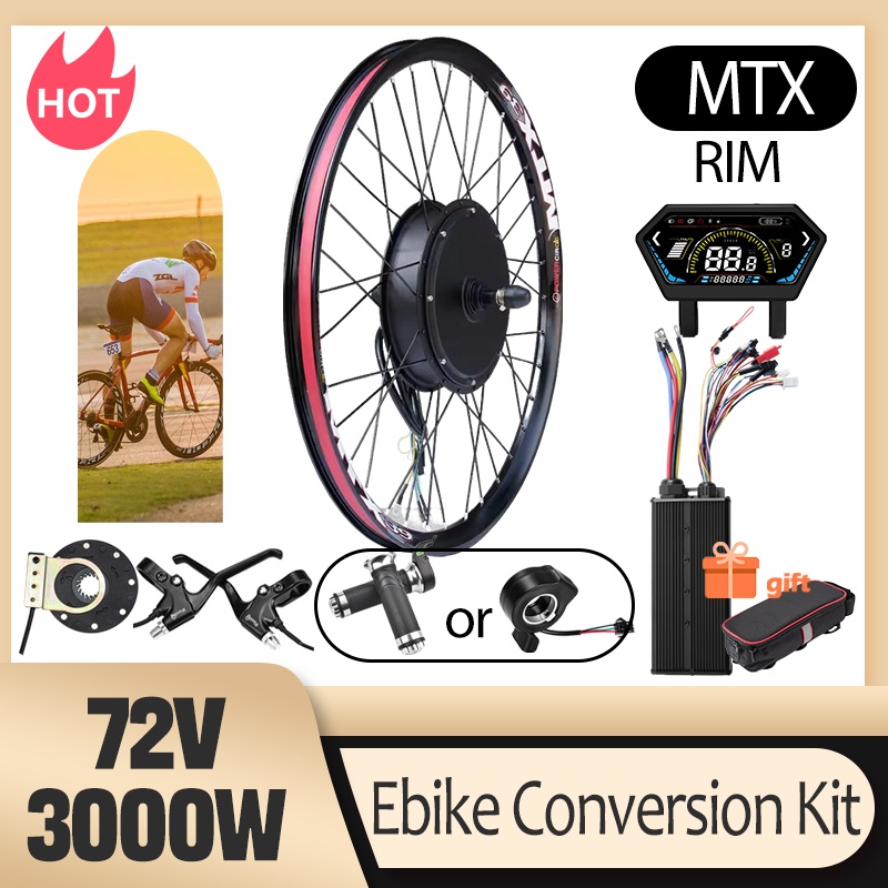Ebike Conversion Kit 72V 3000W - Комплект для переоборудования электровелосипеда 3000W MTX39: