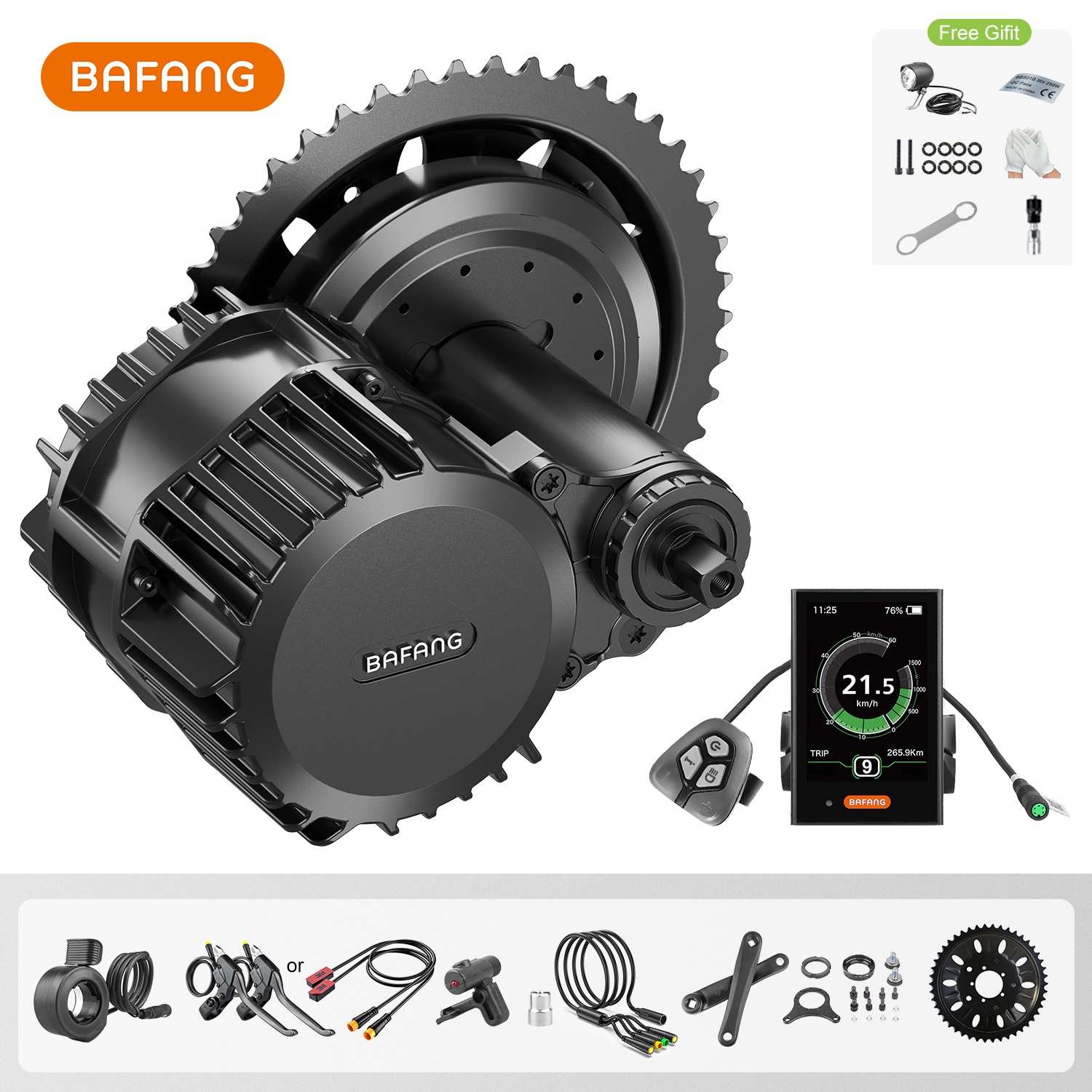 Bafang G320 48 В 52 В 1000 Вт  – обзор и цена Bafang Bbs02B 48V 750W Mid Drive Kit