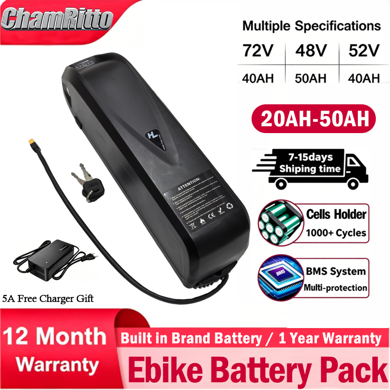 Аккумулятор для электровелосип – обзор и цена Ebike Battery 48V 20Ah Hailong