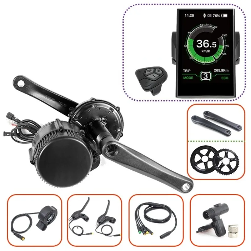 Комплект среднего привода G340 – обзор и цена Mid Drive Motor Kit 52V 1000W