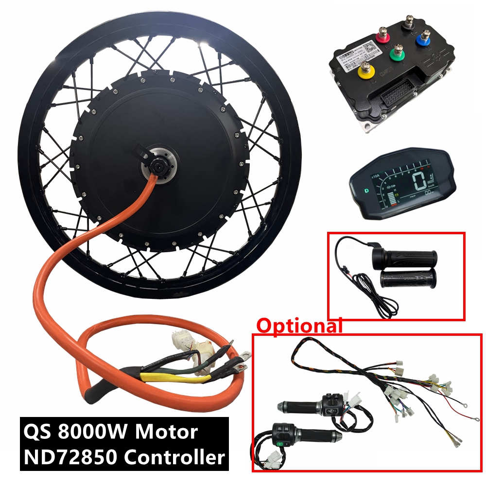 Комплект для электровелосипеда – обзор и цена 72V 5000W Hub Motor Kit