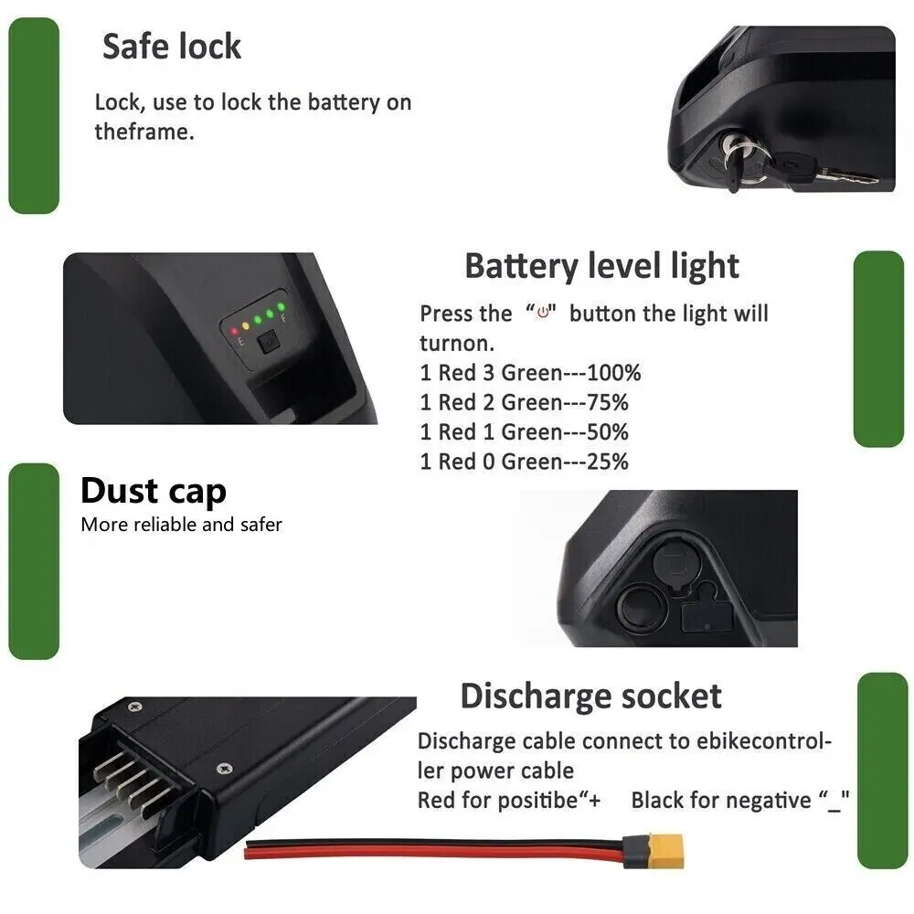 Аккумулятор Hailong для электр – обзор и цена Ebike Battery 48V 20Ah Hailong